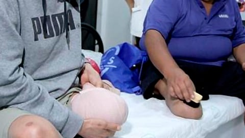 Los varones de 50 años de edad en adelante son más propensos a perder una extremidad (Foto: gob,mx)