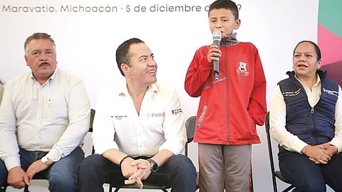 Encabezó el acto de entrega del “Programa de Atención Alimentaria a la Primera Infancia” (Foto Cortesía) 