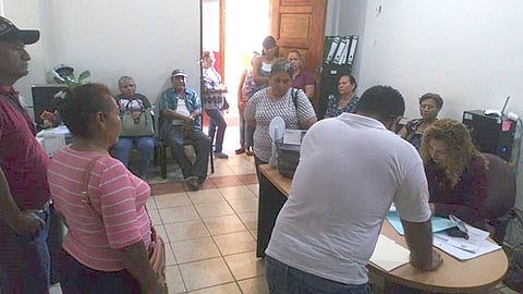 El Ayuntamiento dará respuesta a las demandas planteadas dentro de quince días (Foto Cortesía) 