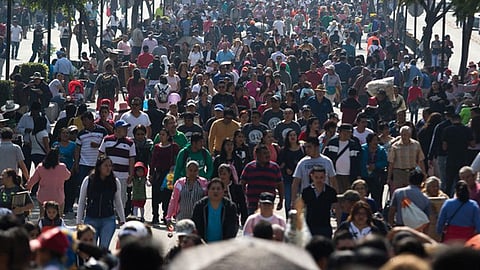 Para el 12 de diciembre se prevé un flujo de 7.2 millones de peregrinos al centro guadalupano (Foto: Twitter @estado_mx)