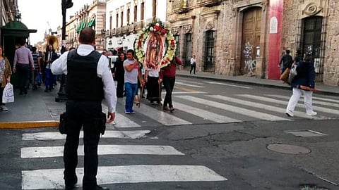 Recuerde tomar vías alternativas para evitar contratiempos en su trayecto (Foto: Policía de Morelia)