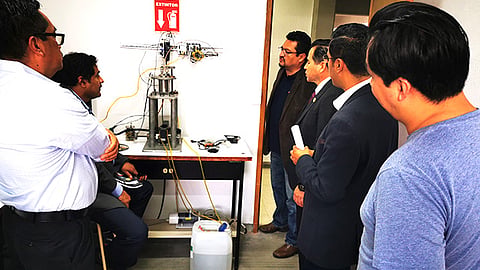 Estos equipos, comercialmente oscilan entre 1 y 3 millones de dólares, y en el ITM ya se tienen diversos proyectos de investigación para su elaboración (Foto Cortesía) 
