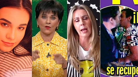 Sarita Sosa y los conductores de Ventaneando encabezan el recuento (Foto especial: Sarita Sosa/Ventaneando/YouTube/Tv Notas)