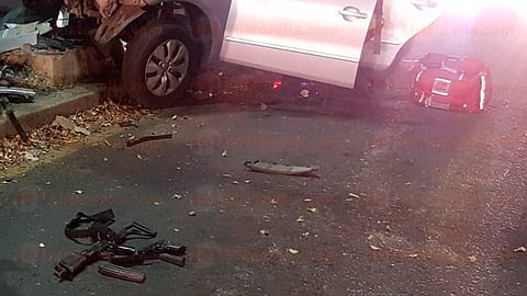 El hombre quedó lesionado
(Foto: RED 113)