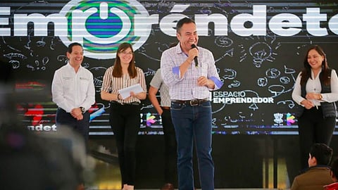 Carlos Herrera aseguró que desde el ejecutivo estatal, los jóvenes emprendedores tienen a un aliado para materializar sus ideas (Foto: Cortesía)