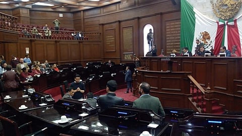 Con la cual se buscaba echar abajo el Decreto de extinción de la Junta de Caminos publicada por el Ejecutivo Estatal el 25 de noviembre del año pasado (Foto: Sayra Casillas)