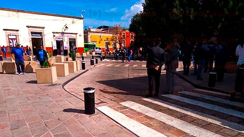 Intervinieron mil 230 metros cuadrados de espacio público (Foto: Fátima Miranda)