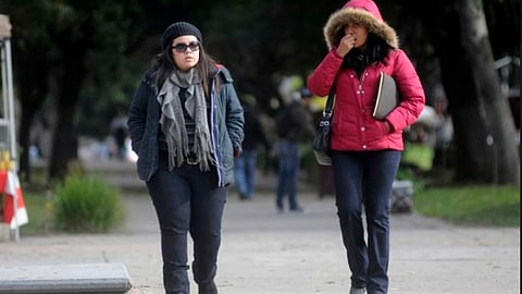 Un nuevo frente frío se aproximará a la frontera norte del país al final del día (Foto: Cortesía)