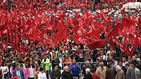 Cerró Antorcha eventos de 45 aniversario en el Azteca y anunció creación de partido político (Foto Cortesía) 