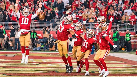 Tuvieron una ventaja importante todo el juego (Foto: @49ers)