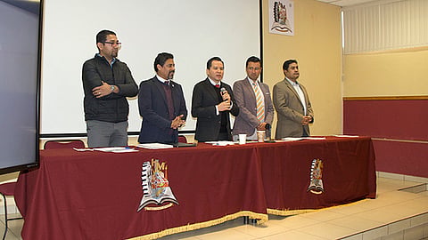 Autoridades del ITM dialogaron sobre la relevancia para que el Instituto continúe con la formación de profesionistas (Foto Cortesía) 
