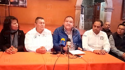 Miembros explicaron que sólo recibieron el recurso correspondiente al aguinaldo y la prima vacacional (Foto: Guadalupe Martínez)