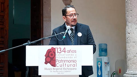 El reto de los museos, es el reforzamiento de los vínculos sociales y la preservación del patrimonio cultural tangible, señaló el secretario de Cultura (Foto Cortesía)  