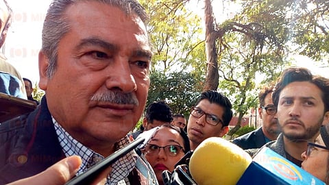 Morón se pronunció  a favor de la determinación que tomó la dirigencia de Morena en Michoacán de interponer un recurso en contra de los diputados "faltistas"(Foto: Sayra Casillas)