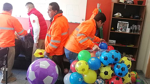 Niñas y niños Piedras de Lumbre, Páramo y Parritas fueron los beneficiados (Foto Cortesía)  