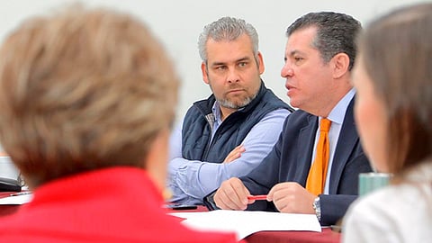 Integrantes de las Comisiones de Gobernación, y Justicia se reúnen con el Colegio de Notarios y la Academia de Derecho Notarial (Foto Cortesía) 