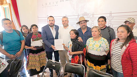 El diputado presidió el Foro Estatal "Derecho a consulta ciudadana, presupuestos participativos y atribuciones de autoridades auxiliares" (Foto Cortesía) 