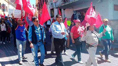 Los agredidos acudieron a la Procuraduría General de Justicia del Estado de Guanajuato para meter la denuncia por lesiones y amenazas de muerte (Foto Cortesía) 
