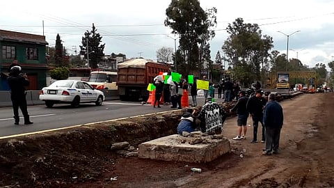 Antonio Mazier expuso que la obra vial también incluye temas de drenaje, por ello su importancia (Foto: Cortesía)
