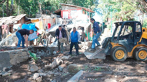Vecinos del lugar vieron con buenos ojos esta acción (Foto Cortesía) 