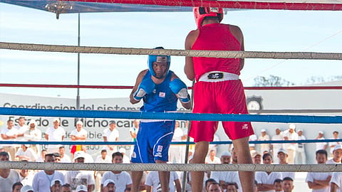 La Segob promueve el deporte en el torneo “Puños de Gloria” en centros penitenciarios  (Foto Cortesía) 