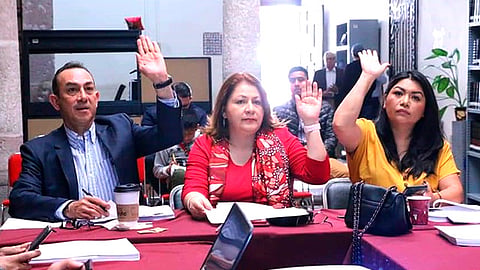 Se revisó a fondo el contenido del informe, mencionó el diputado (Foto Cortesía) 