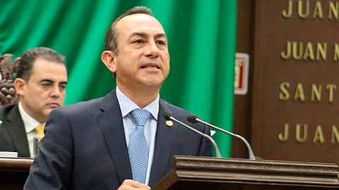 El legislador recalcó que nadie puede ser obligado a constituir, asociarse o integrarse a un Grupo Parlamentario (Foto Cortesía)