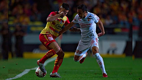 Ningún equipo anotó goles esta noche (Foto: @FuerzaMonarca)