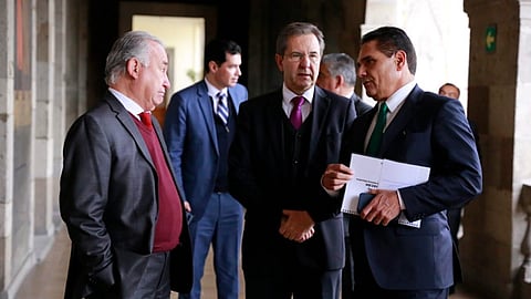 Aureoles Conejo refrendó el interés de su gobierno para acabar con inercias que sólo dañaron a la educación pública en Michoacán (Foto: Cortesía)