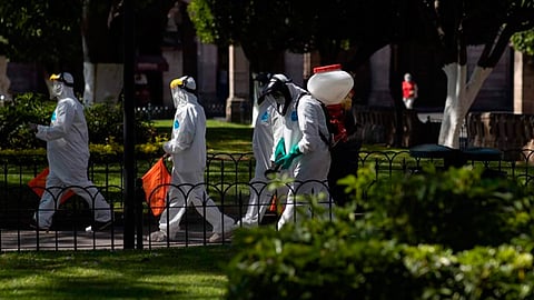 El rociado químico no cubre correctamente todas las superficies durante el tiempo necesario para desactivar los agentes patógenos (Foto: Cortesía)