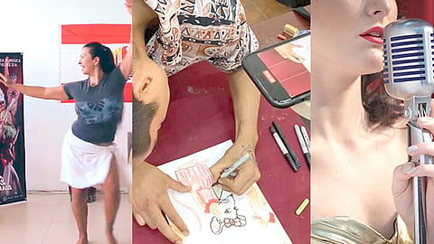 El 30 de abril a las 16:00 horas darán a conocer a quienes se llevarán alguno de los obsequios artísticos  (Foto Especial) 