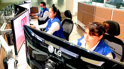 Un total de 419 de usuarios refirieron síntomas y signos que cumplen con la definición operacional de Covid-19 (Foto Cortesía) 