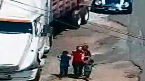 El sistema de cámaras instalado en Michoacán para combatir delitos, permitió obtener la evidencia (Foto: Captura de video)