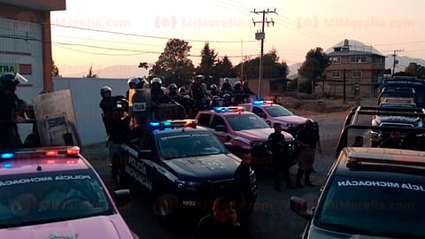 Fuentes policiacas comentaron que en un primer momento se privilegió el diálogo con los ahora indiciados (Foto: RED-113)