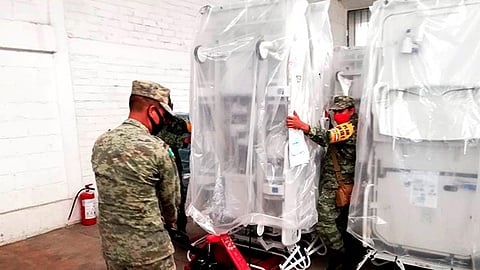 El Insabi también hizo llegar a Michoacán 30 ventiladores y envió a 370 profesionales de la salud para que refuercen la atención a la población (Foto Cortesía) 