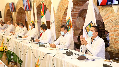 El titular del Ejecutivo estatal aseguró que no existe ningún “ánimo separatista”, sino sólo el interés de un diálogo (Foto: cortesía)
