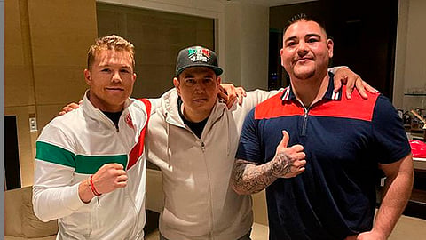El anuncio fue realizado por el mismo Reynoso a través de una fotografía que publicó en Instagram (Foto: captura IG/@caneloteam)
