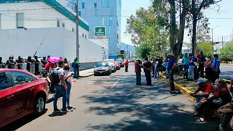 La tarde del pasado miércoles se detuvieron a siete normalistas 
(Foto: Guadalupe Martínez)