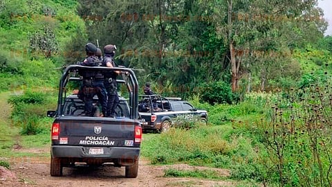 Al caer la noche el operativo de rescate tuvo que ser suspendido (Foto RED 113)
