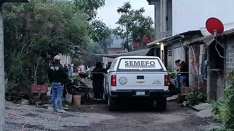 El crimen fue en una residencia que está en la calle Carlos Torres Manzo (Foto: RED-113)
