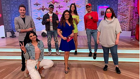 Muchos usuarios criticaron el desempeño de Menchaca como conductora (Foto Instagram: @enamorandonostv)

