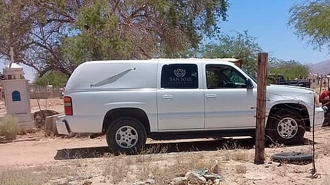 La funeraria respondió que efectivamente el cuerpo se había quedado en el establecimiento (Foto Facebook: Miriam Negrete F)