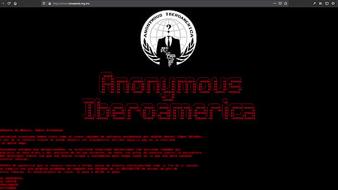 La Conapred no ha confirmado un hackeo (Foto: Twitter/@IberoAnon
)