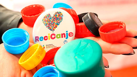 La institución exhortó a la población a continuar participando en la campaña “ReciCanje” (Foto Cortesía) 