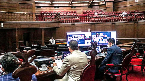 Grupos parlamentarios y legisladores acudirán para fijar la postura de sus bancadas en este último año de ejercicio (Foto Cortesía) 
