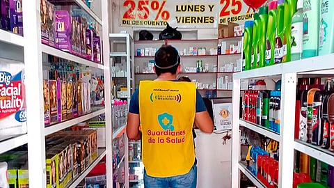 El objetivo es verificar que los establecimientos esenciales y no esenciales cumplan con las normas sanitarias (Foto Cortesía) 