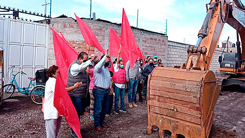 Celebraron el inicio de la obra que beneficiará a más de un centenar de familias (Foto Cortesía) 