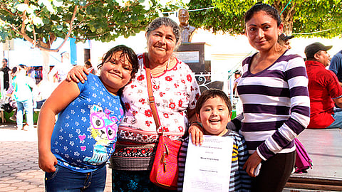 El objetivo es garantizar la seguridad patrimonial de más familias de Michoacán (Foto Cortesía)