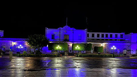 La iluminación estará hasta el próximo 21 de agosto (Foto Cortesía) 