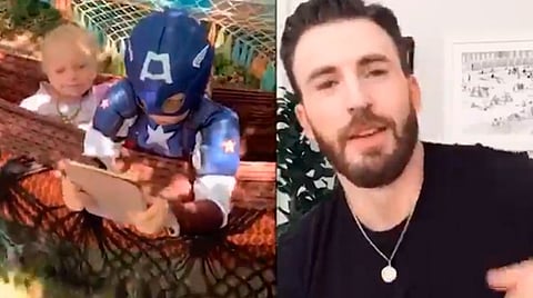 En el video también se puede ver la reacción del niño (Foto Instagram: nicolenoelwalker)